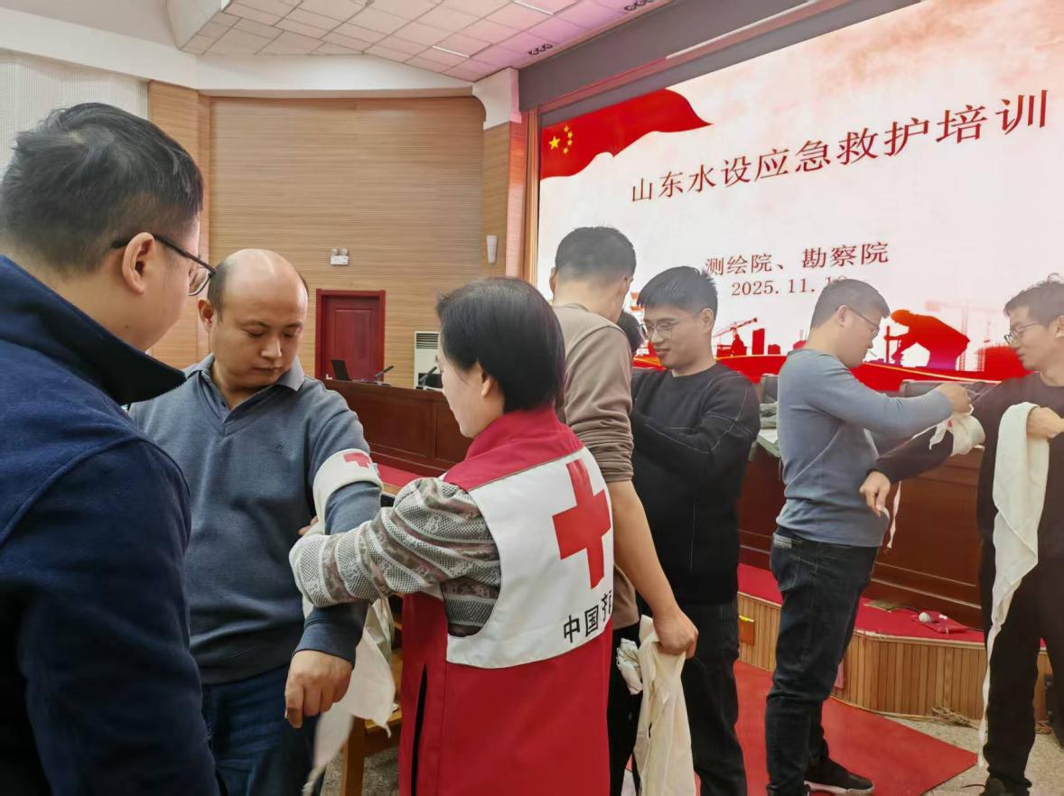 學(xué)習(xí)培訓(xùn)|公司測(cè)繪院、勘察院聯(lián)合開(kāi)展應(yīng)急救護(hù)培訓(xùn)